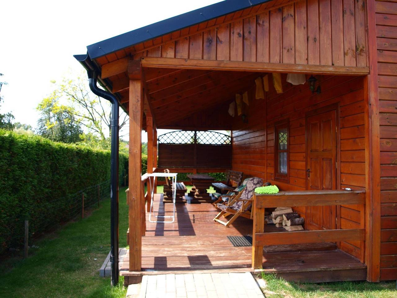 Holzhaus Juhas in Kopalino, powiat wejherowski