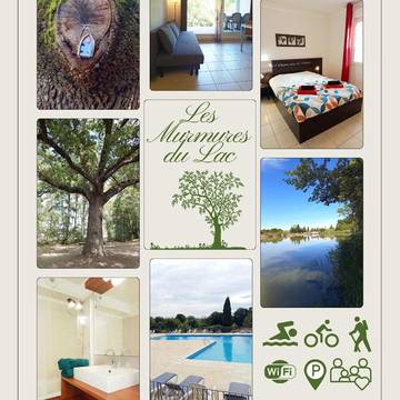 Gîte pour 5 personnes, avec vue ainsi que jardin et piscine à Azille