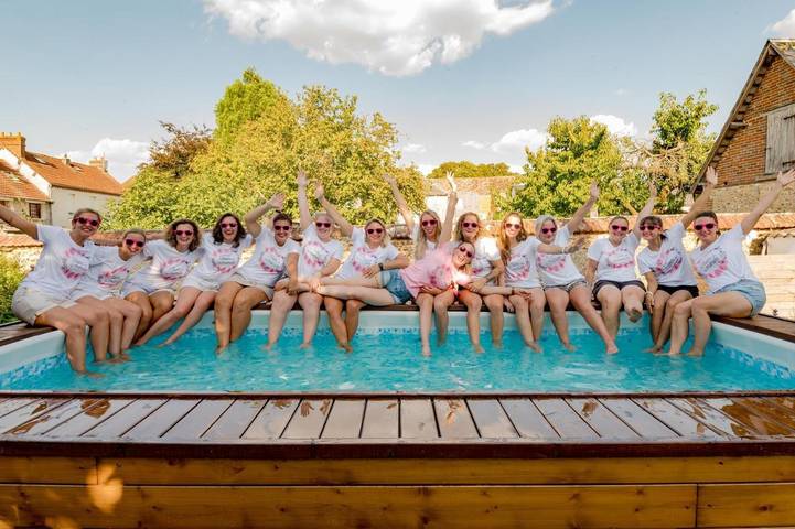 Location de vacances pour 15 personnes, avec piscine ainsi que jardin et jacuzzi à La Couture-Boussey - 3