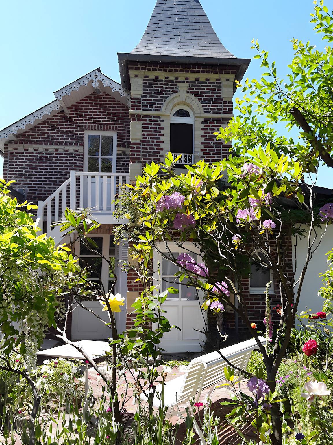 Bed & Breakfast 'Les Soliers - La Tourelle' met balkon en wifi, foto 12