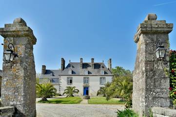 Maison d’hôte pour 2 personnes, avec balcon et vue à Baguer-Morvan