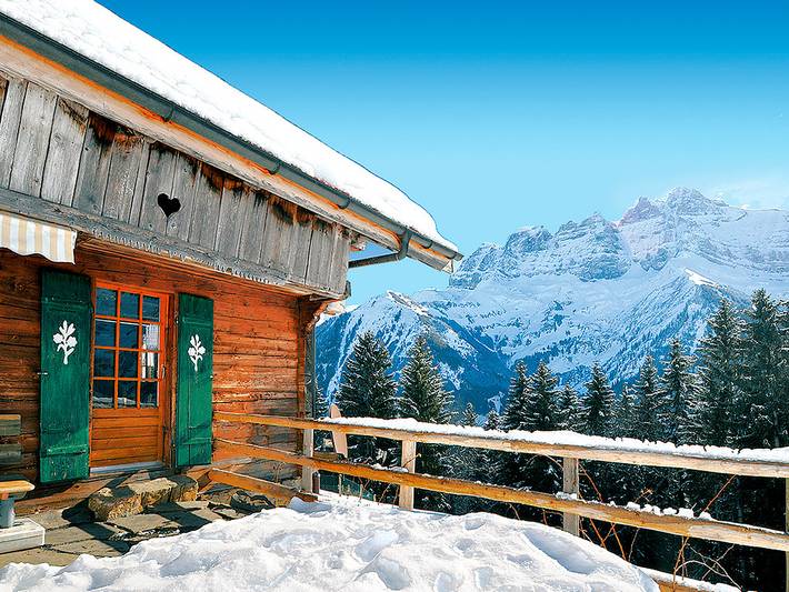Ferienhaus für 18 Personen, mit Balkon und Terrasse sowie Sauna und Ausblick im Wallis - 2