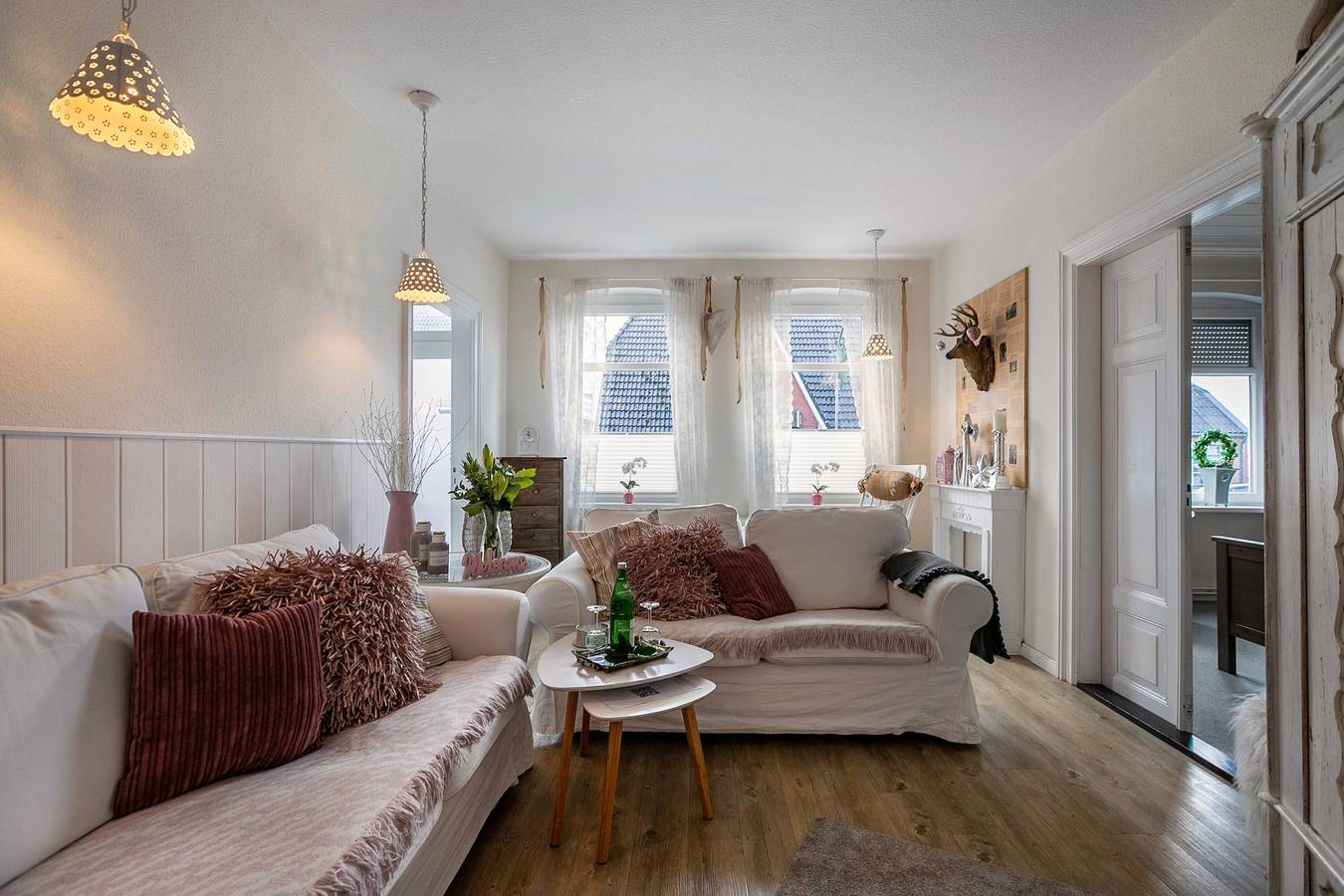 Appartement entier, Appartement 'Ferienwohnung Stielbruch' avec terrasse privée, jardin privé et Wi-Fi in Viöl, Grünes Binnenland