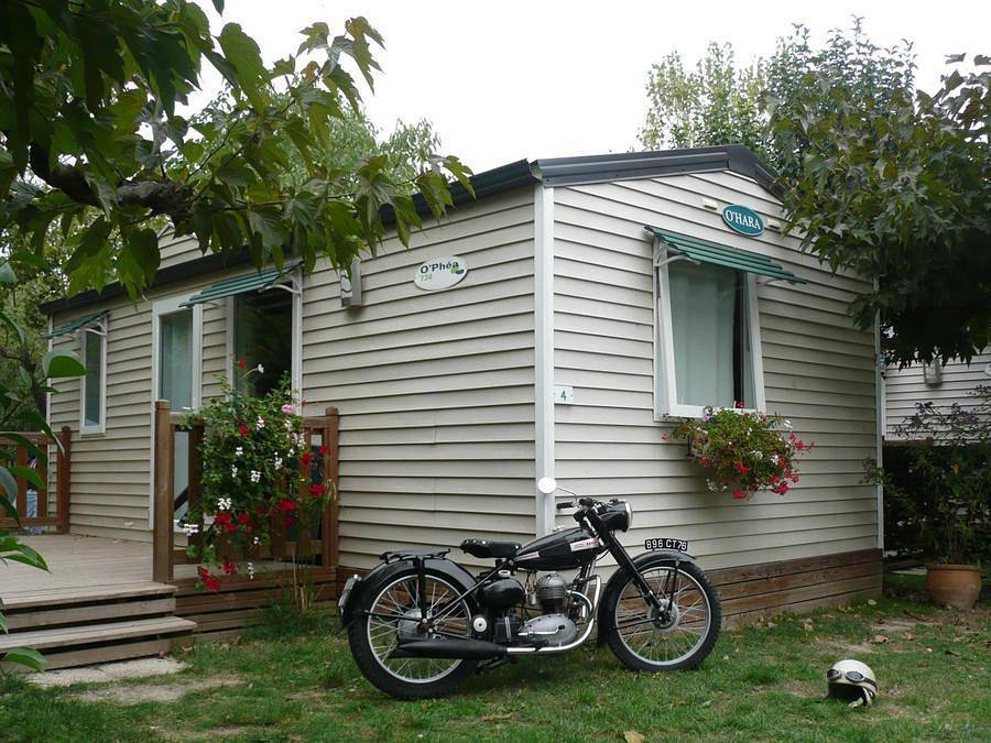 Camping Saint Gabriel - Mobilheim 4 personen - 2 Komfortzimmer (-8 Jahre) + Klimaanlage + Tv in Tarascon, Arles und Umgebung