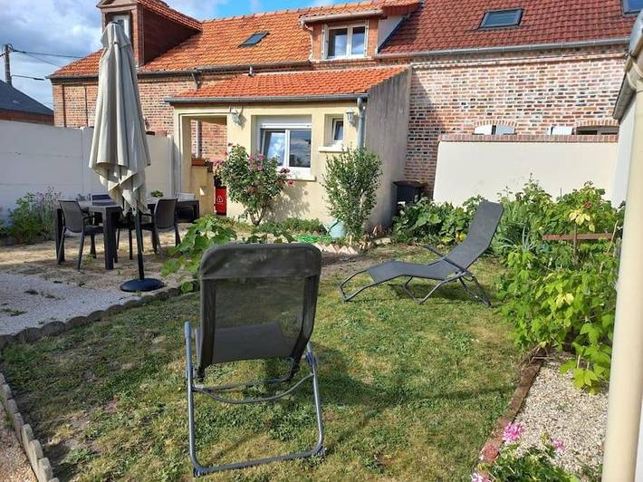 Maison de vacances pour 4 personnes, avec jardin