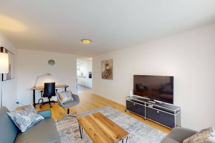 Holiday rental for 4 people, with balcony and garden in Zurich
