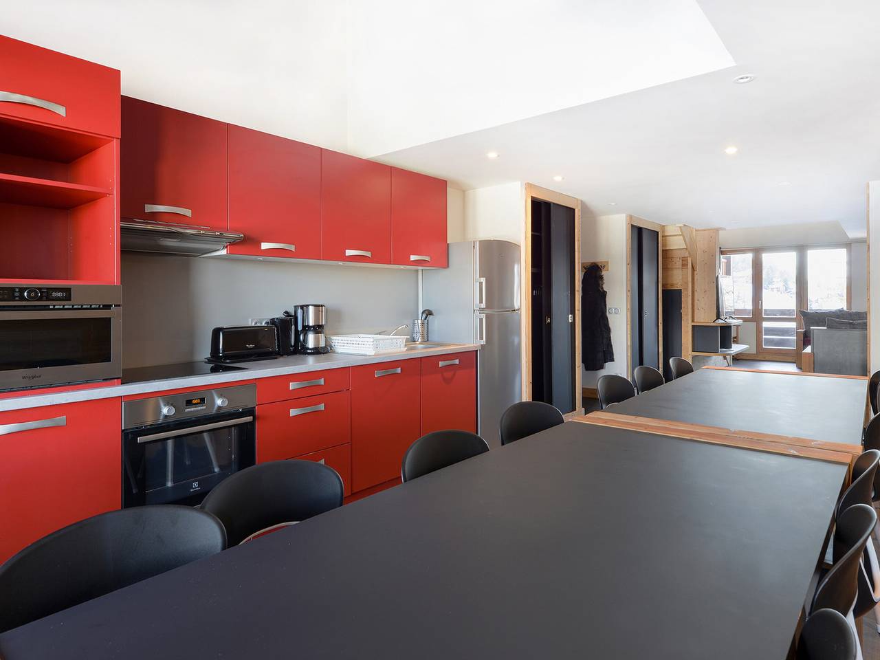 Ganze Wohnung, Großes renoviertes Duplex in Pistenähe mit Wellnessbereich in La Plagne, Bellentre