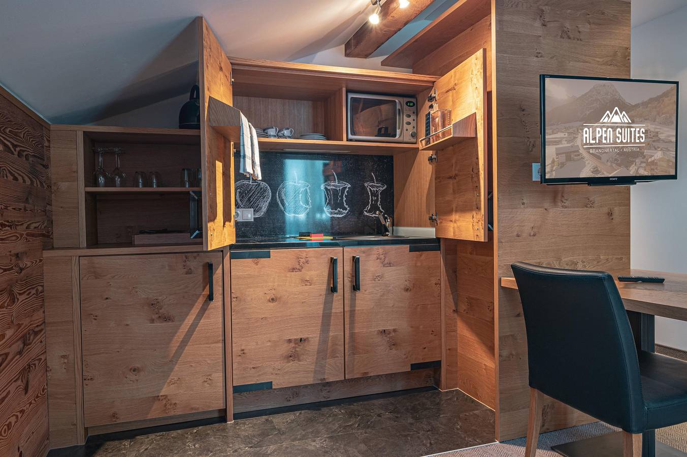 Apartamento de férias inteiro, Studio Family, Dusche/Bad, Wc, Wohn-/Schlafraum in Rätikon mountain range, Brand