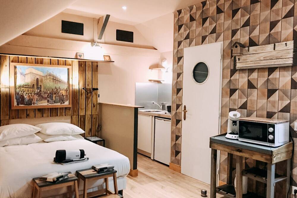 Appartement entier, Sous les Toits (2 pers.) 3e étage in Honfleur, Région de Lisieux