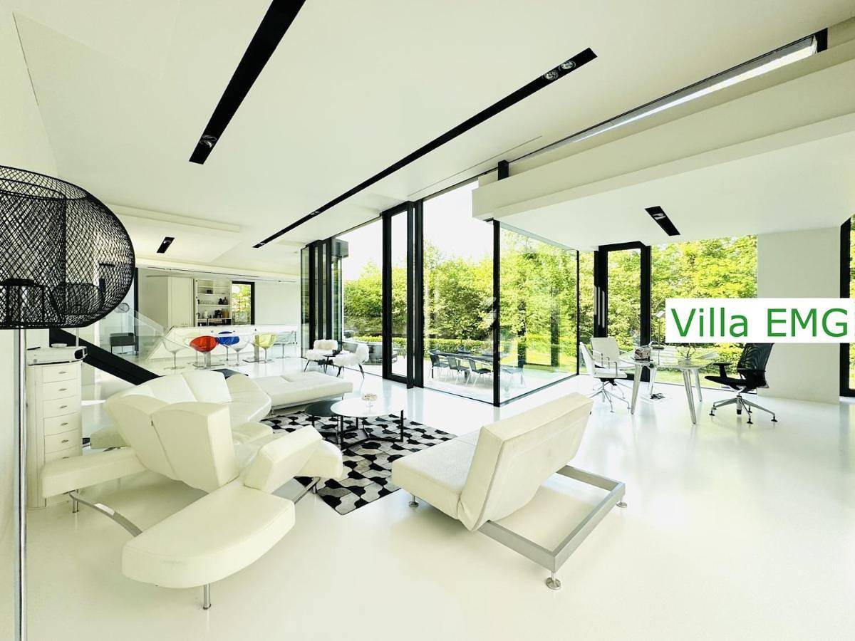 Einzigartige Luxus Design Villa Emg Warendorf nah Münster mit Garten direkt an der Ems, bis max 10 Personen in Warendorf, Kreis Warendorf