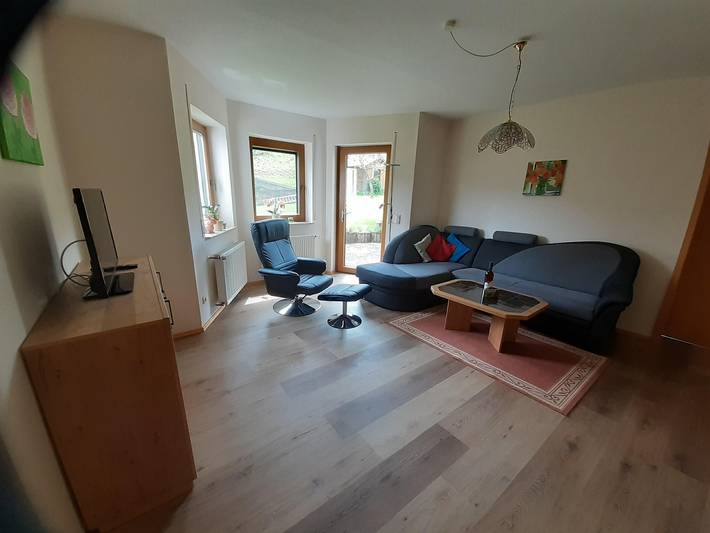Ferienwohnung für 3 Personen, mit Terrasse und Garten sowie Ausblick in Rhön-Hessen - 4