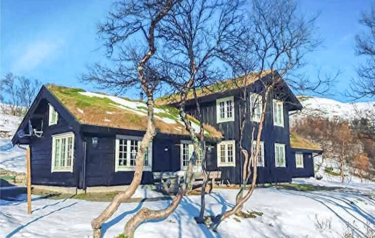 Ferienhaus für 8 Personen mit Seeblick in Oppdal