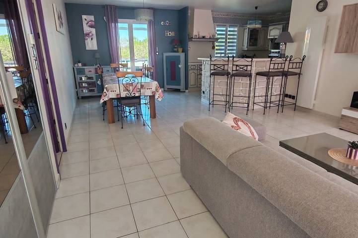 Maison de vacances pour 8 personnes, avec jardin