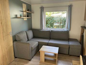 Gîte pour 6 personnes, avec terrasse ainsi que piscine et jardin dans Plage de l'Ermitage