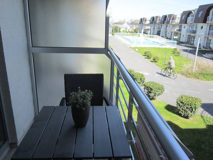 Ferienwohnung für 2 Personen, mit Garten und Pool sowie Balkon in Bredene - 2