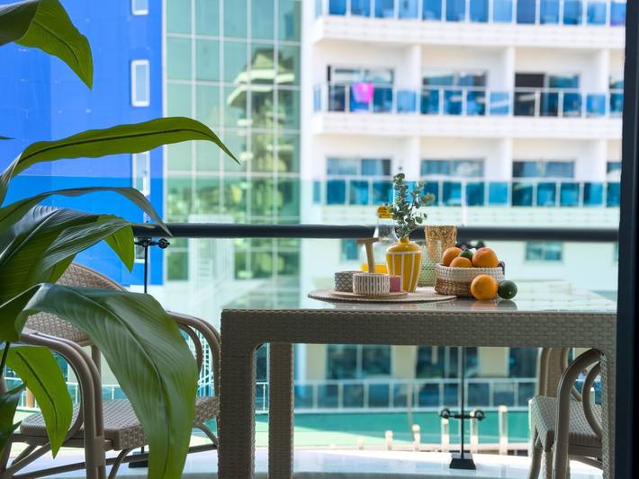 Apartamento de vacaciones para 4 personas, con piscina y jacuzzi además de balcón y sauna - 1