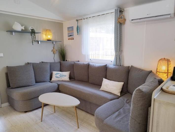 Camping pour 8 personnes, avec jardin ainsi que piscine et sauna à Seignosse - 3