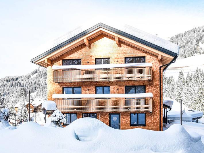 Ferienwohnung für 4 Personen, mit Garten und Terrasse, kinderfreundlich in Schröcken