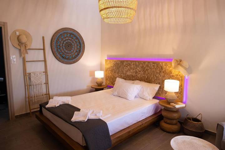 Ferienhaus für 2 Personen, mit Balkon und Terrasse sowie Ausblick