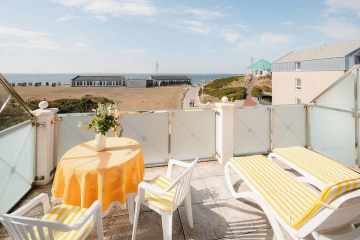 Ferienwohnung für 2 Personen, mit Balkon in Norderney Weststrand - 2