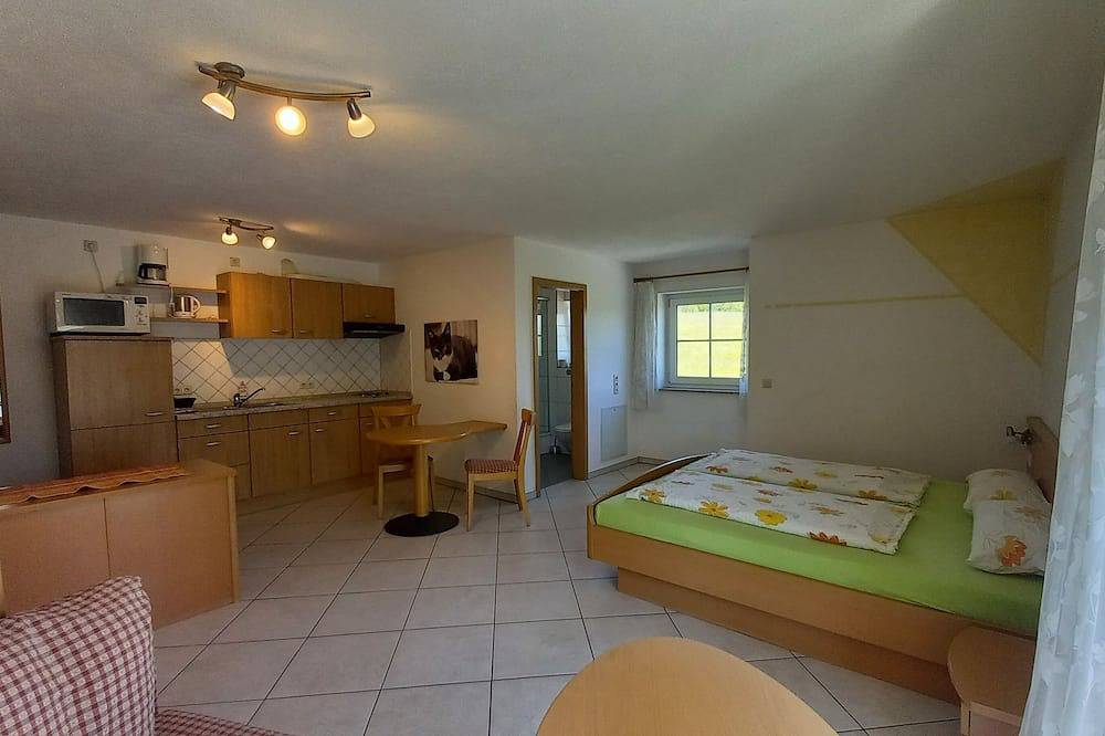 Ganze Wohnung, Ferienhof Metzler 1 Zi. Appartement Apfel in Bodnegg, Region Bodensee-Oberschwaben
