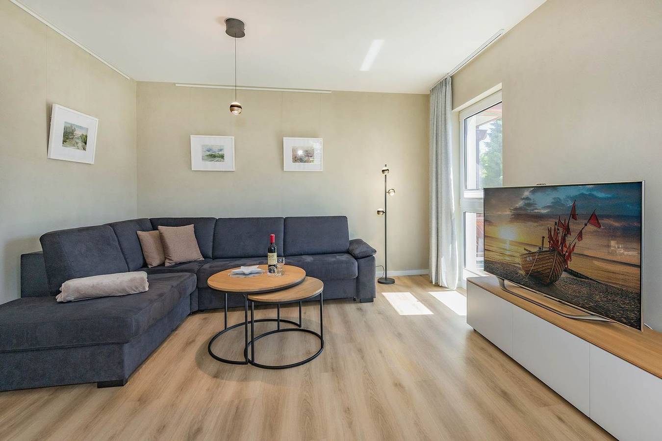 Appartement entier, Düneneck 11 - komfortables Domizil mit Balkon in Seebad Zempin, Zempin