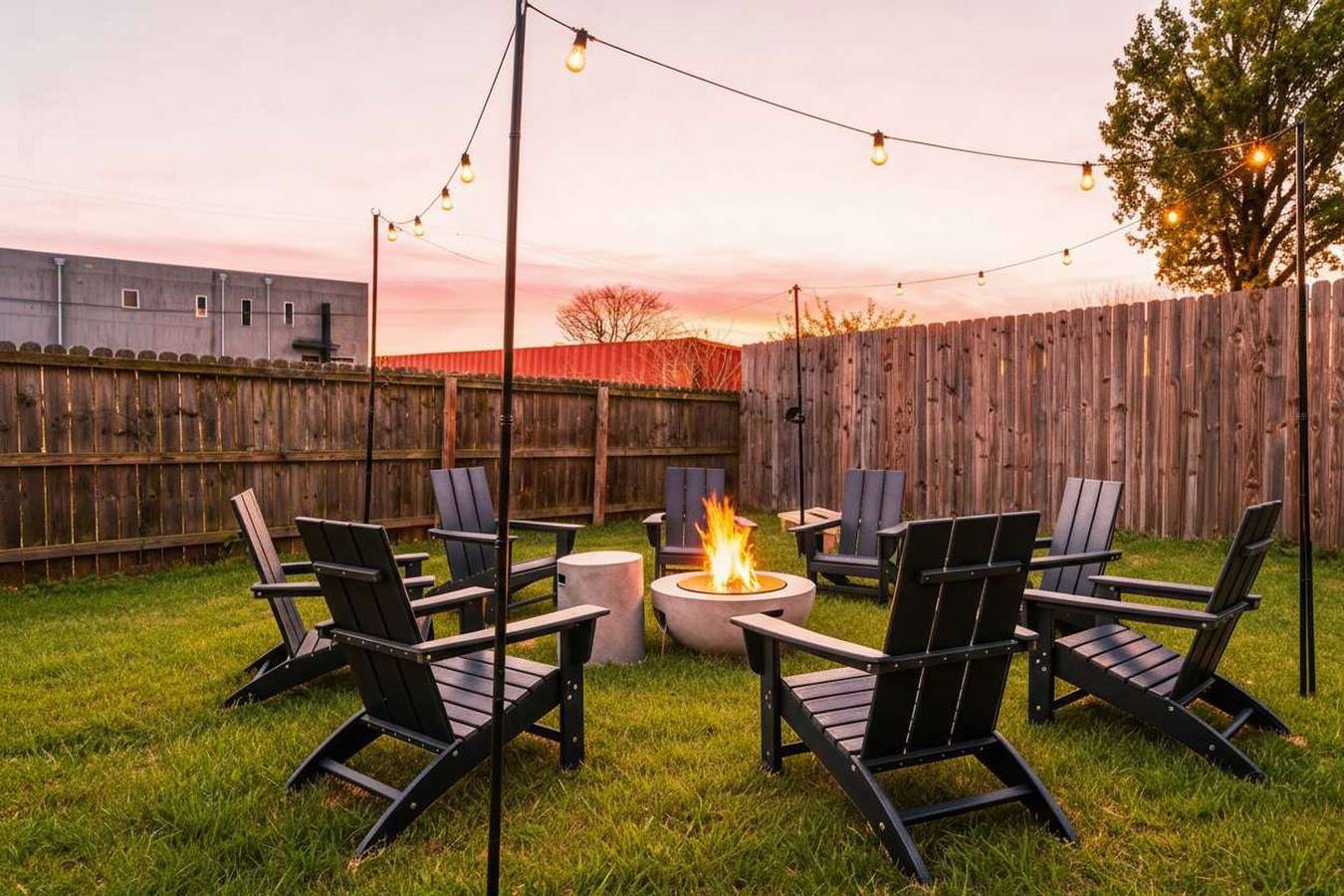 Game Room Balcony Backyard Near Downtown Nash in Nashville, Tennessee