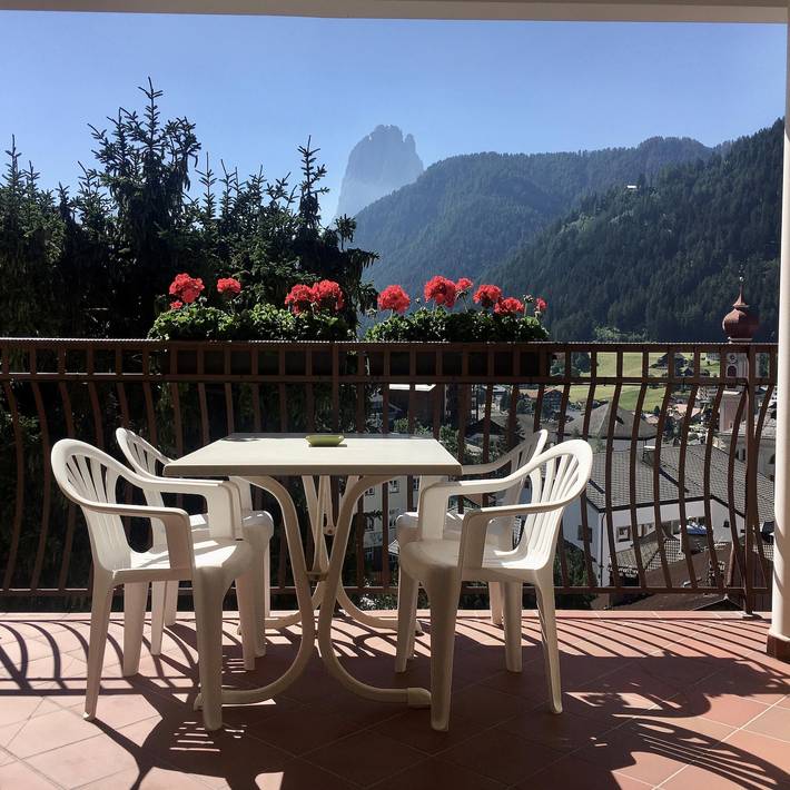 Ferienwohnung für 7 Personen, mit Garten im Grödnertal
