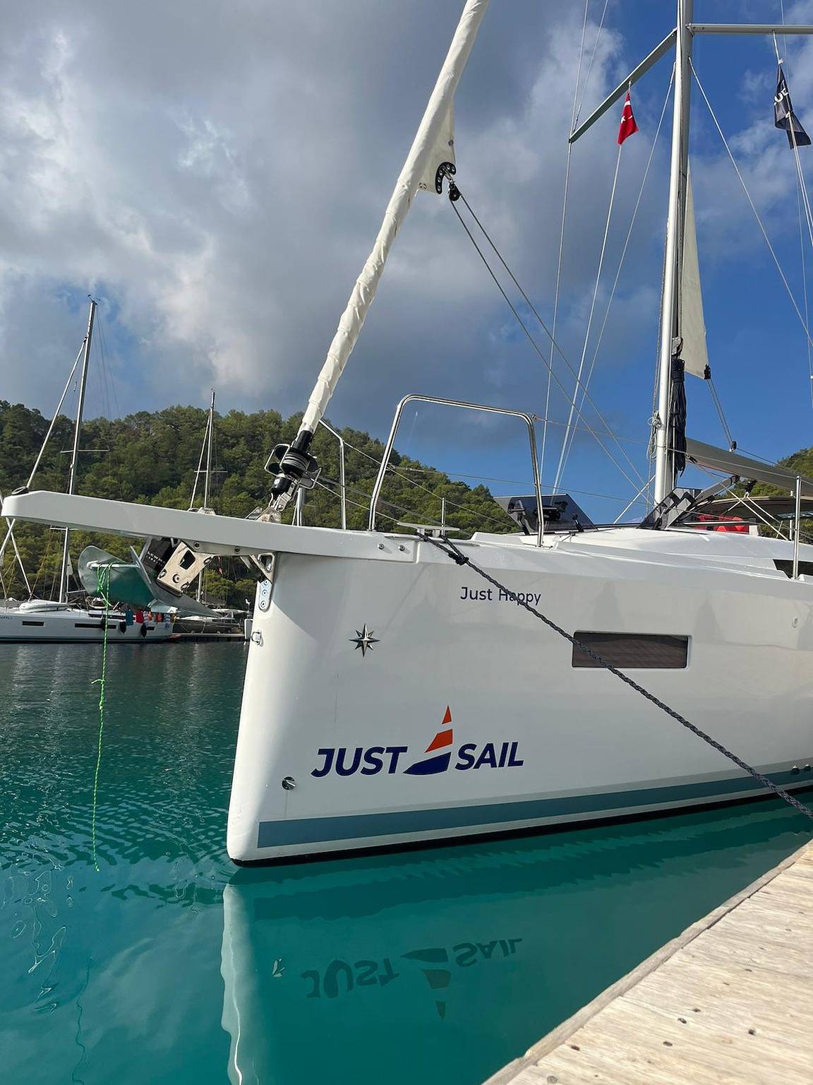 Boot für 4 Personen mit Whirlpool in Bodrum, Türkische Ägäis
