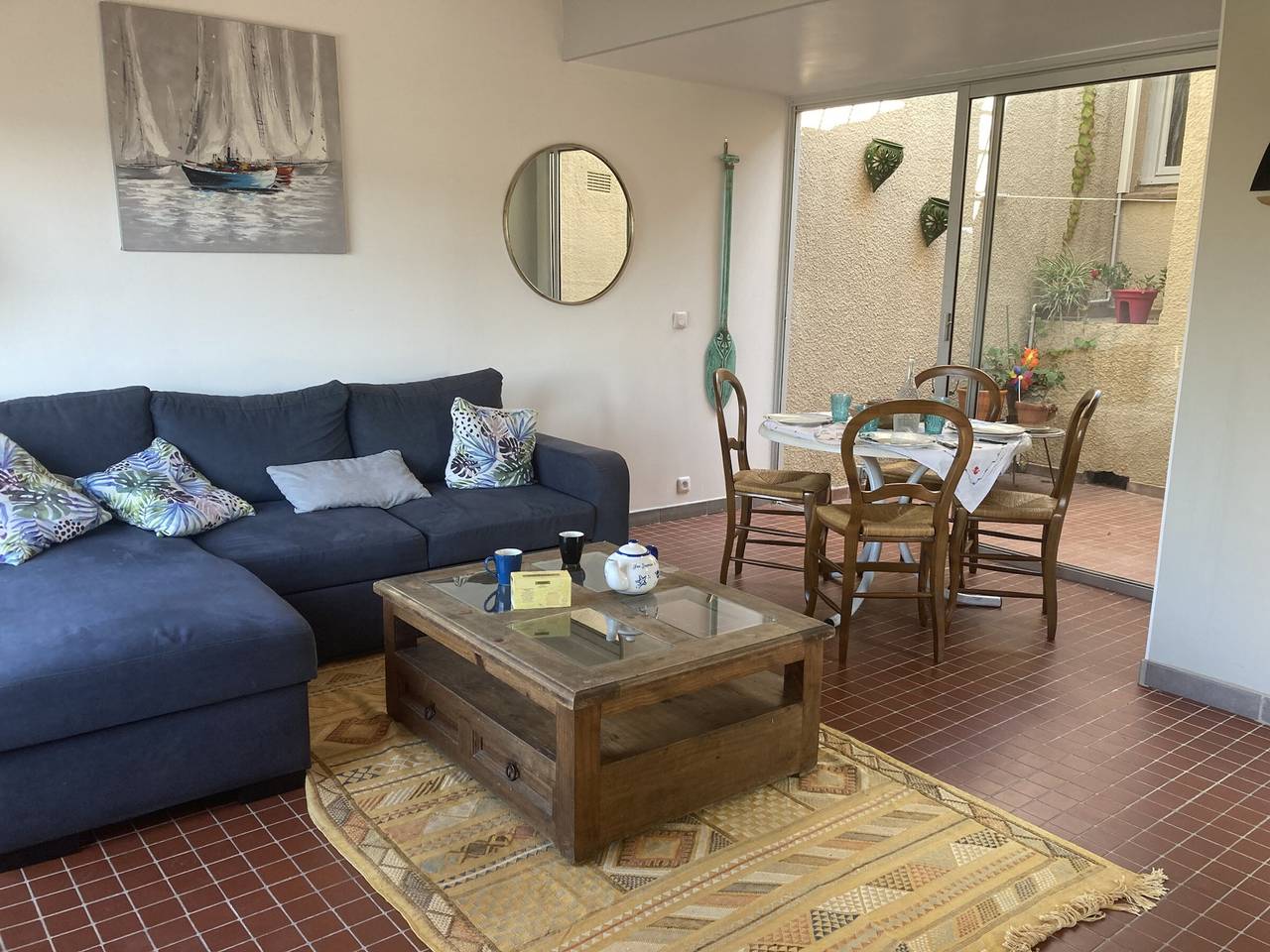Entire apartment, Villa 6/7 pers with Ac - Near port and village - Private parking in Gruissan (Ville), Gruissan