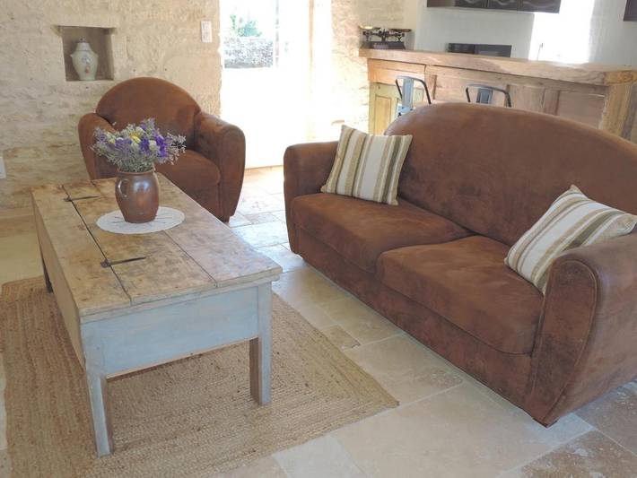 Location de vacances pour 6 personnes, avec jardin ainsi que piscine et vue à La Cassagne - 4