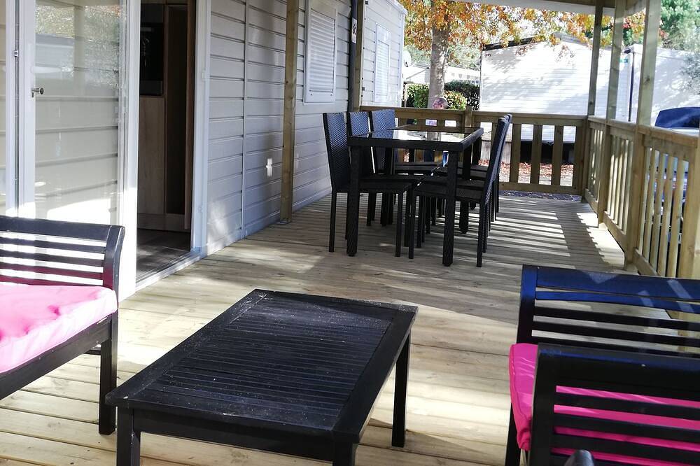 Mobil Home Recent 3 Chambres dans camping 4* Environnement Nature in Gastes, Côte d’Argent