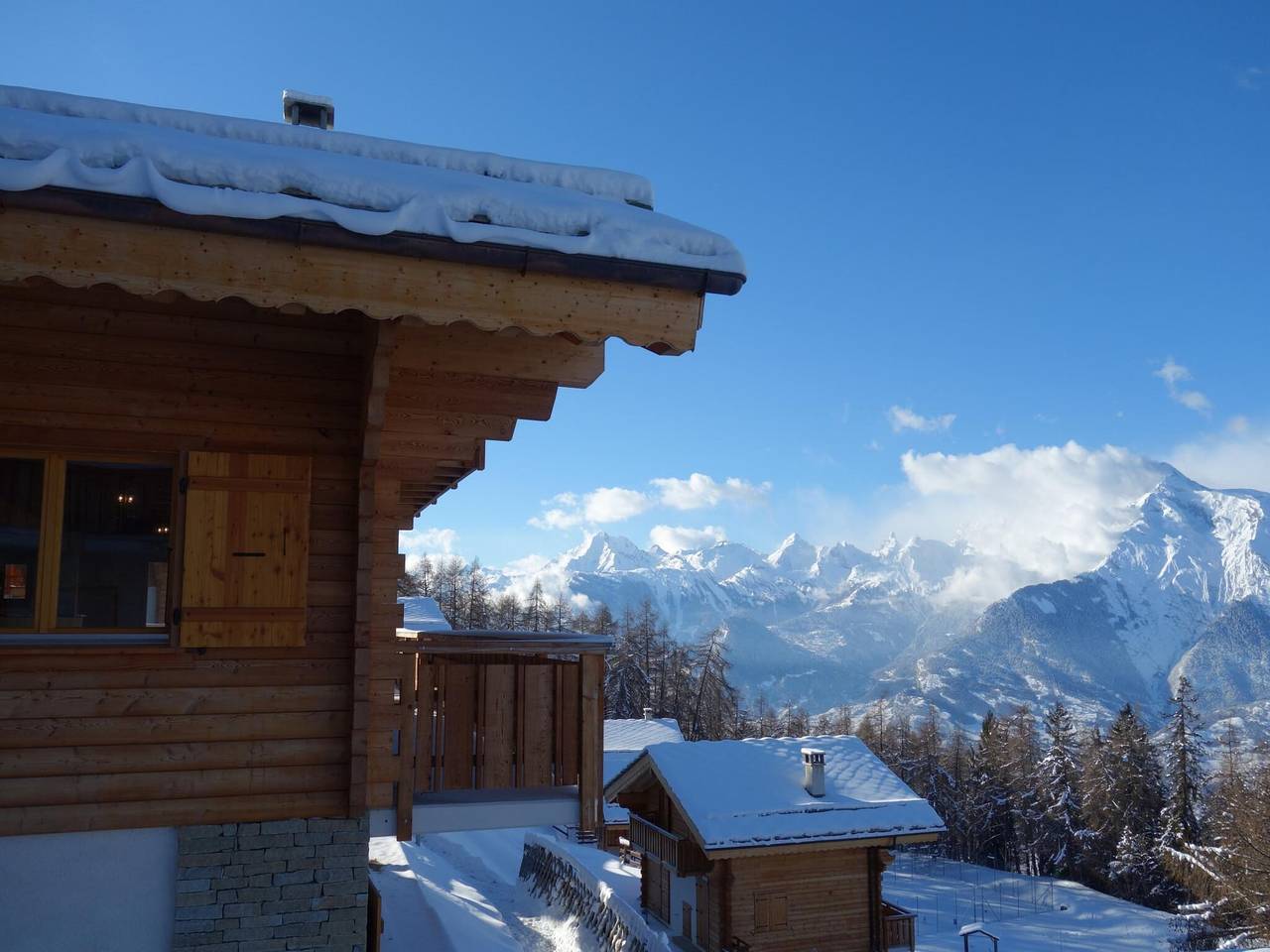 Chalet in Veysonnaz mit Whirlpool in Nendaz, Walliser Alpen