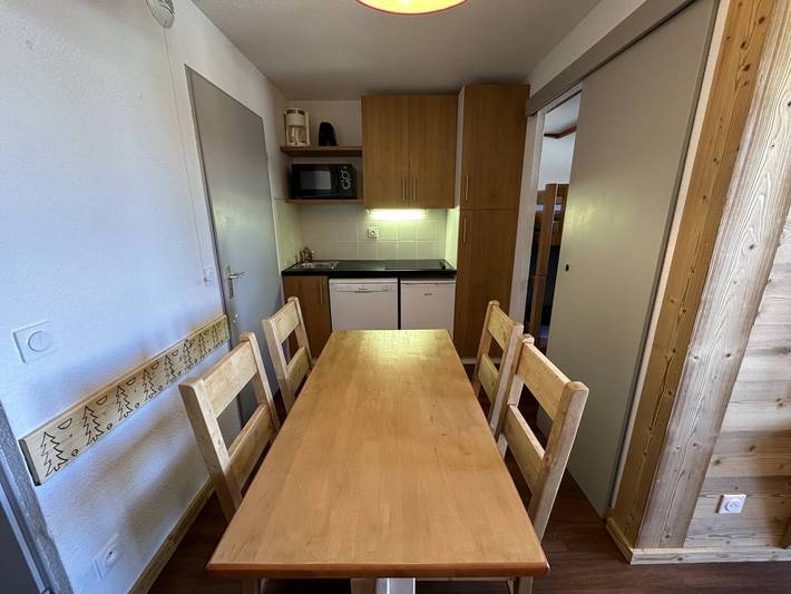 Gîte pour 6 personnes, avec balcon dans Plagne Soleil - 3