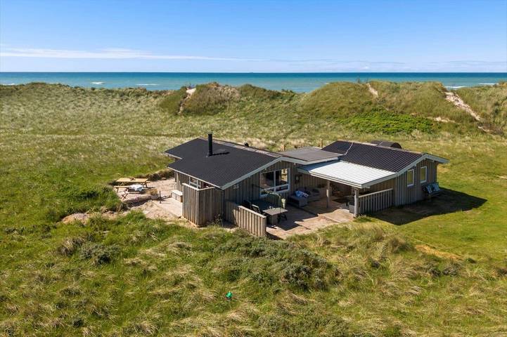 Ferienhaus für 2 Personen, mit Terrasse und Sauna in Nørlev Strand