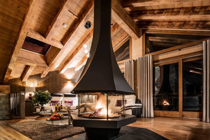 Gîte pour 8 personnes, avec Balcon et Jacuzzi dans Courchevel 1300 (Le Praz) - 4