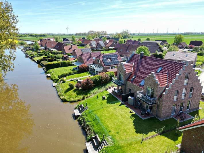 Ferienwohnung für 4 Personen, mit Terrasse und Garten sowie Ausblick in Eilsum - 4