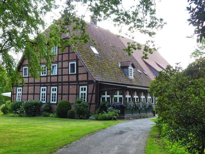 Privatzimmer für 2 Personen, mit Terrasse und Garten sowie Ausblick in Soltau