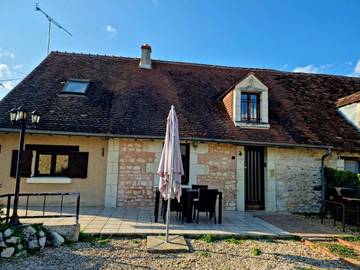 Gîte pour 4 personnes, avec jacuzzi et jardin, animaux acceptés à Luçay-le-Mâle