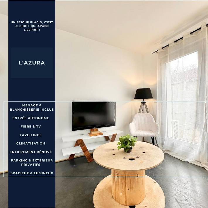 Apartamento de vacaciones para 2 personas, con jardín - 1