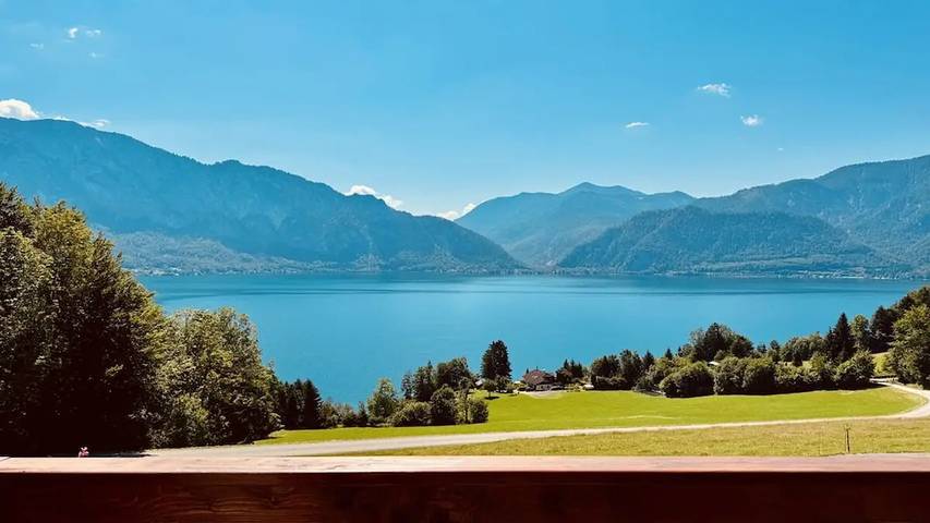 Ferienhaus für 4 Personen, mit Balkon und Garten am Attersee - 2