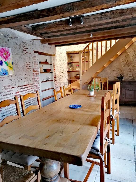 Gîte pour 8 personnes, avec terrasse et jardin, animaux acceptés près des Châteaux de la Loire - 4
