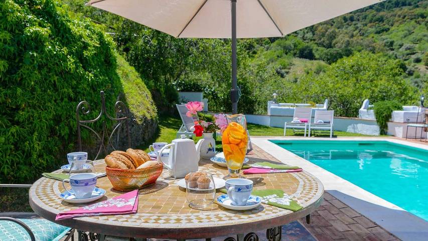 Ferienhaus für 6 Personen, mit Balkon/Terrasse und Pool in Gaucín