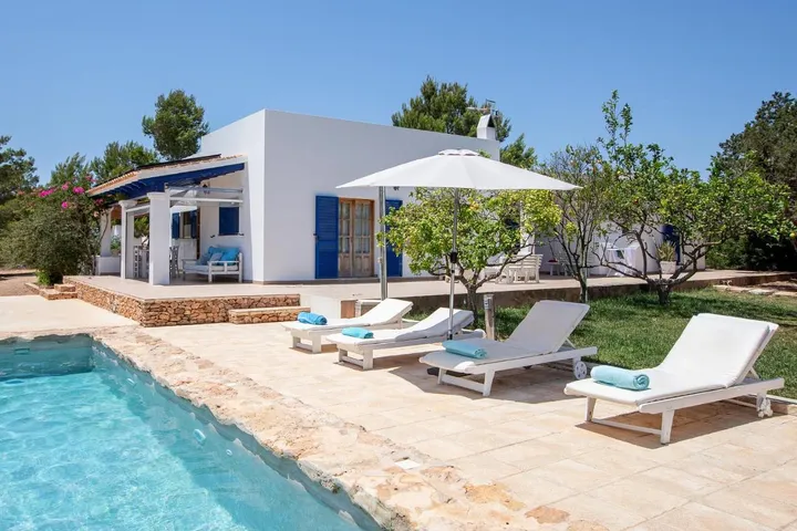 Ferienhaus für 8 Personen, mit Pool und Whirlpool sowie Garten, mit Haustier - 1