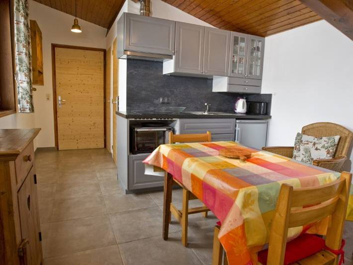 Appartement de vacances pour 2 personnes, avec jardin