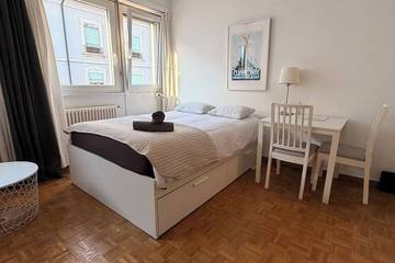 Appartement De Vacances pour 2 Personnes dans Pâquis, Genève, Photo 4