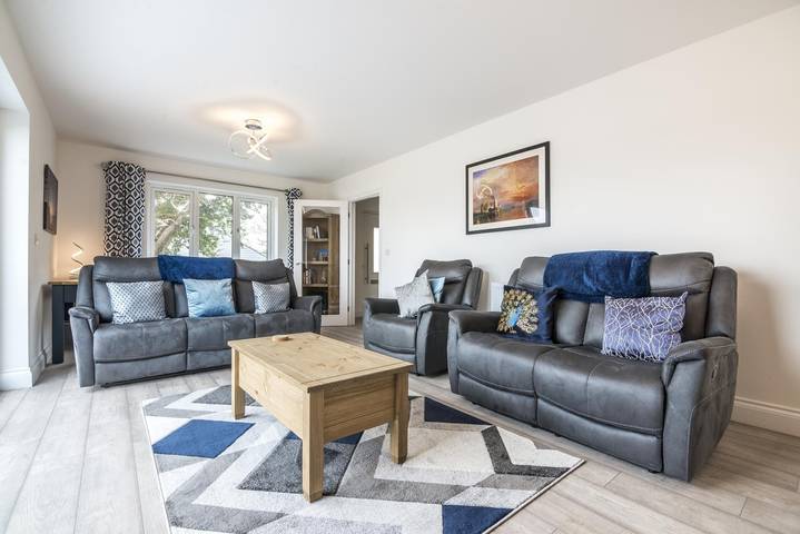 Ferienhaus für 6 Personen, mit Meerblick und Terrasse sowie Garten in Wales - 2