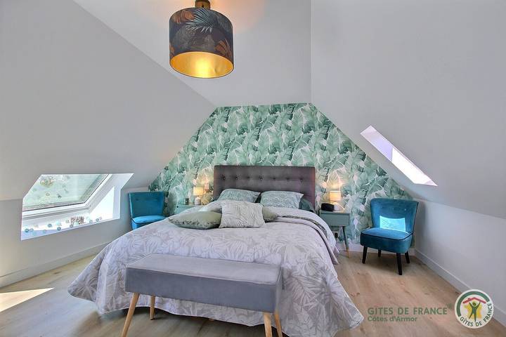 Gîte pour 2 personnes, avec terrasse et jardin, animaux acceptés à Pleubian - 4