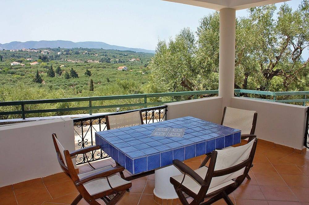 Villa mit Pool, traumhafter Aussicht und inklusivem Frühstück in Tragaki, Zakynthos