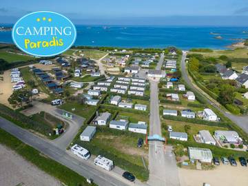 Gîte pour 4 personnes, avec terrasse et vue dans Plage du Ruguel